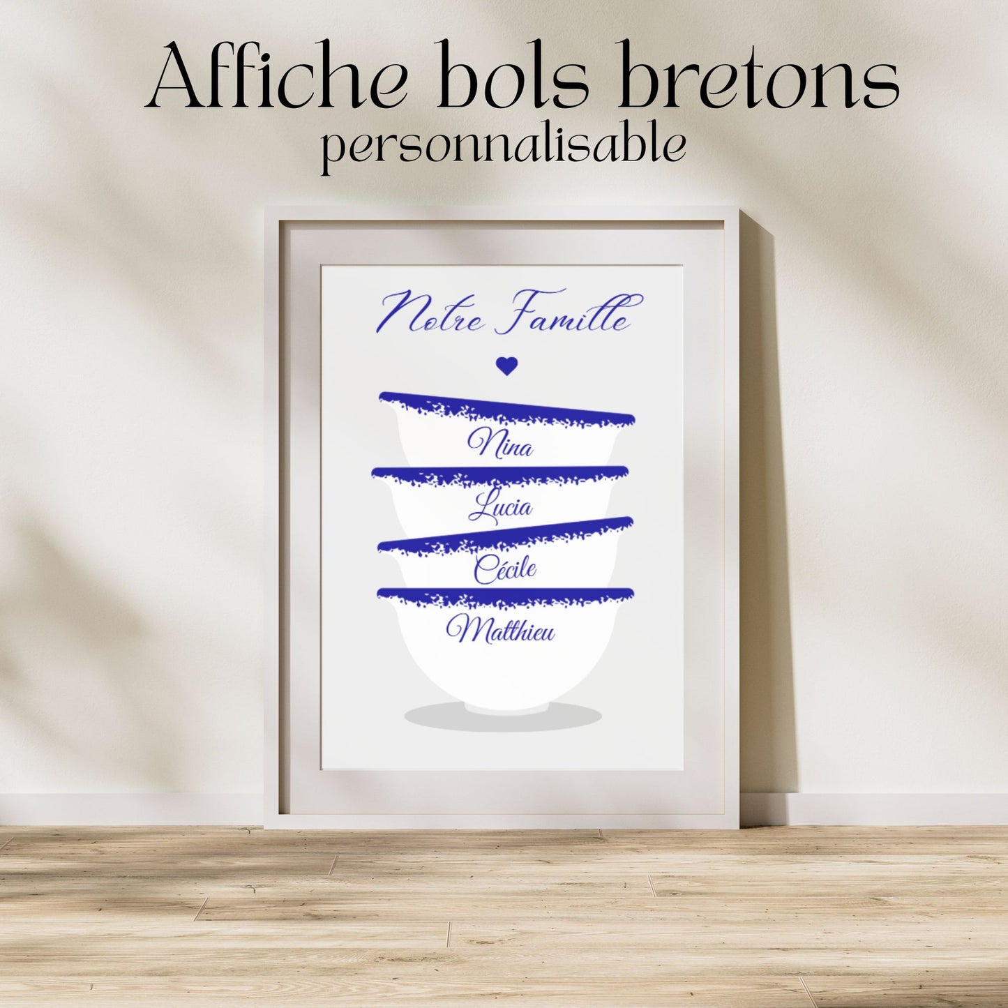 affiche bretagne decoration
