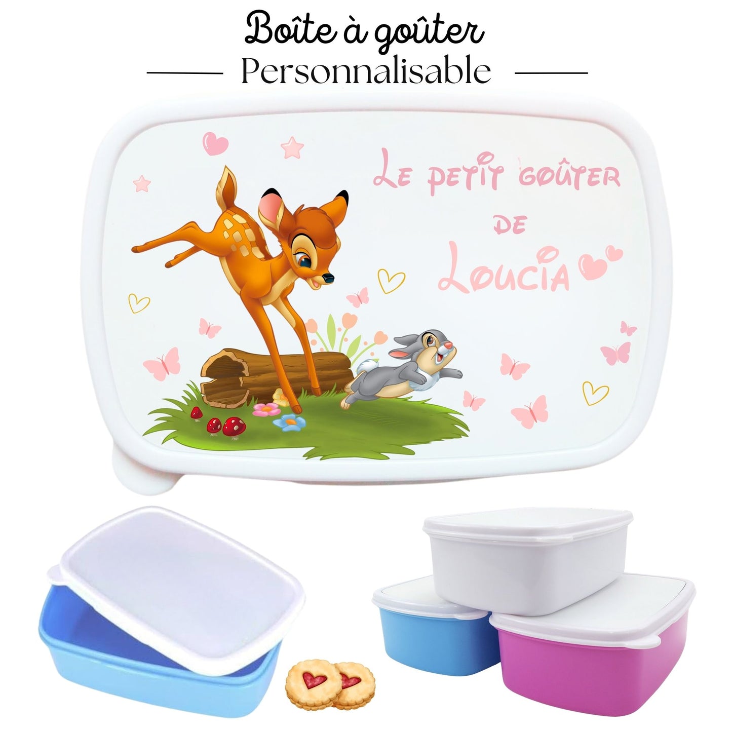 boite a gouter bambi personnalisee prenom