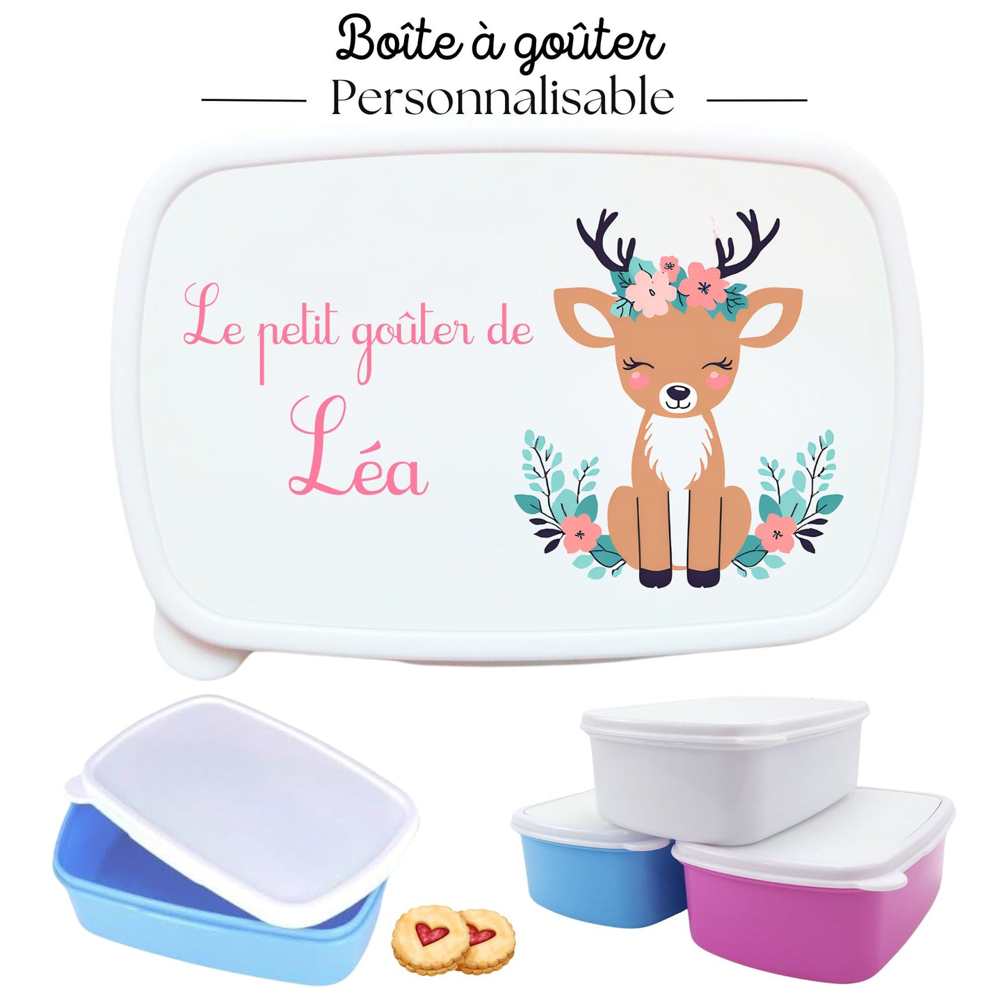 boite a gouter enfant personnalisee biche