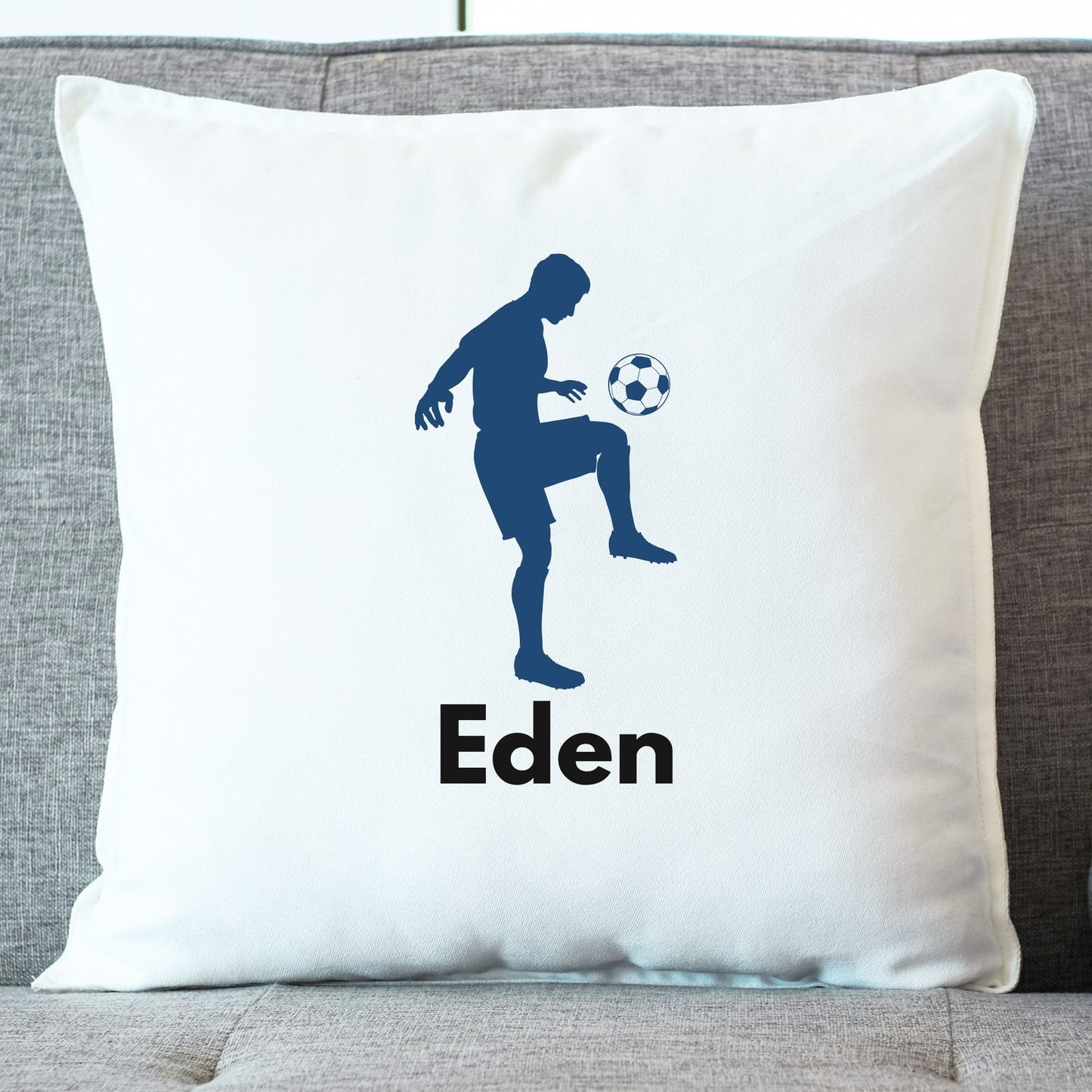 coussin enfant personnalise prenom footballeur