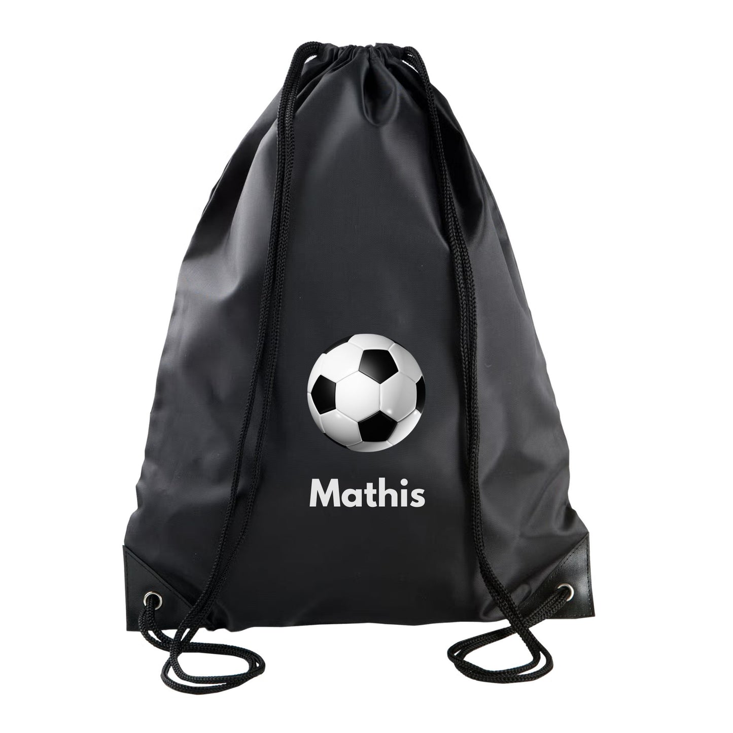 sac dos foot personnalisable prenom