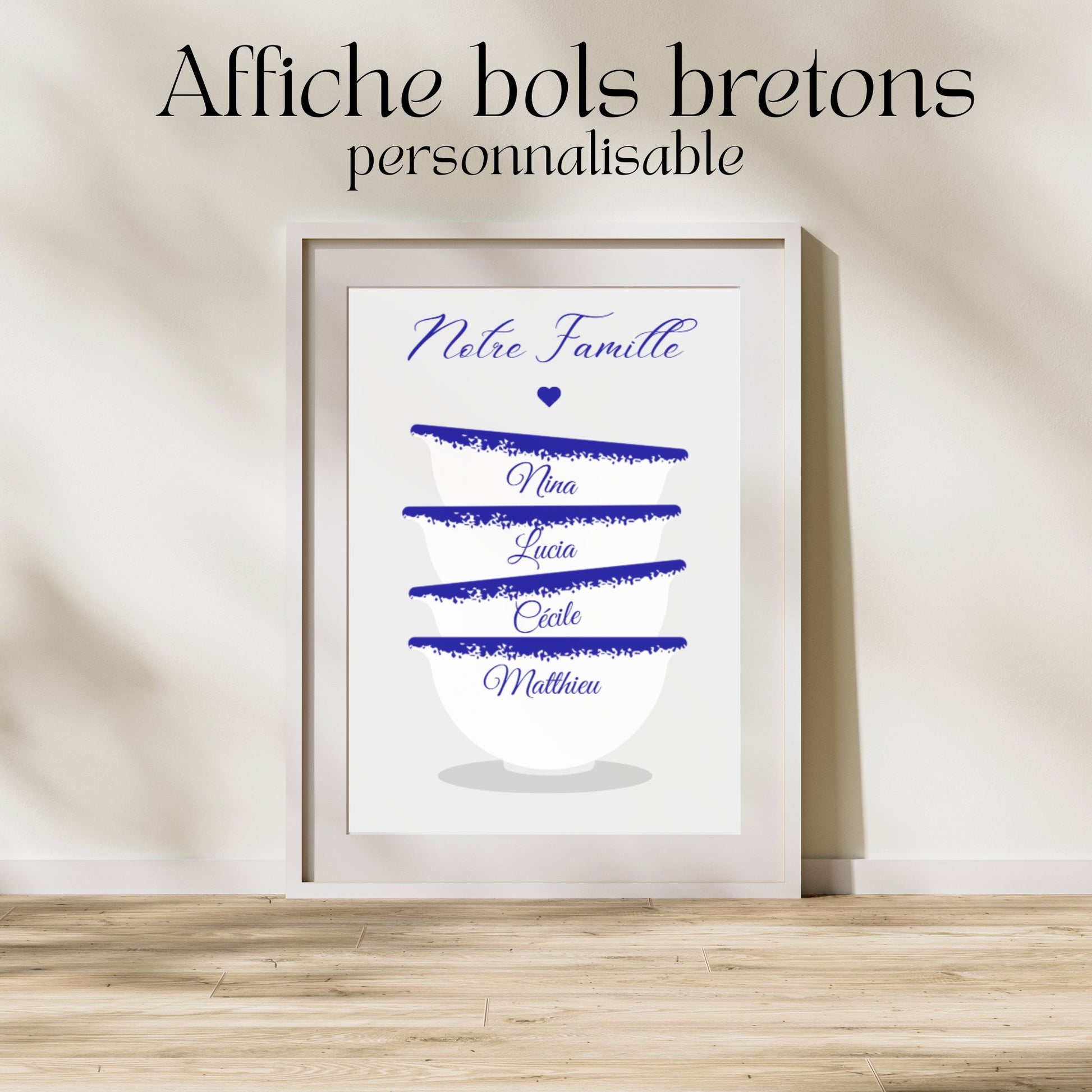 affiche bretagne decoration