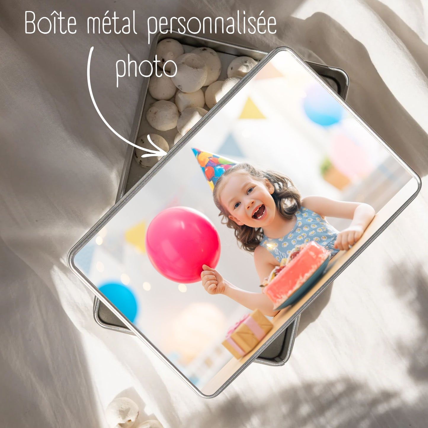 boite imprimee photo personnalisee