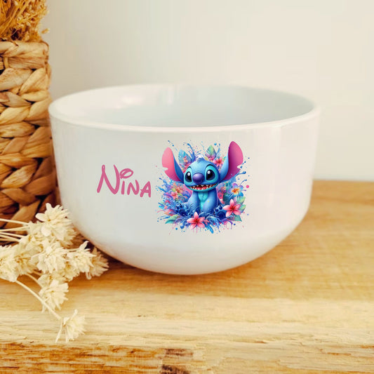 bol stitch personnalise prenom enfant