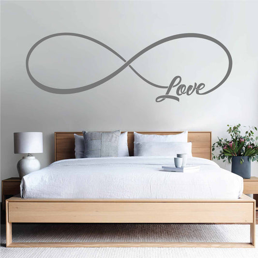 sticker love infini chambre parentale