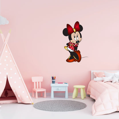 sticker mural minnie mouse