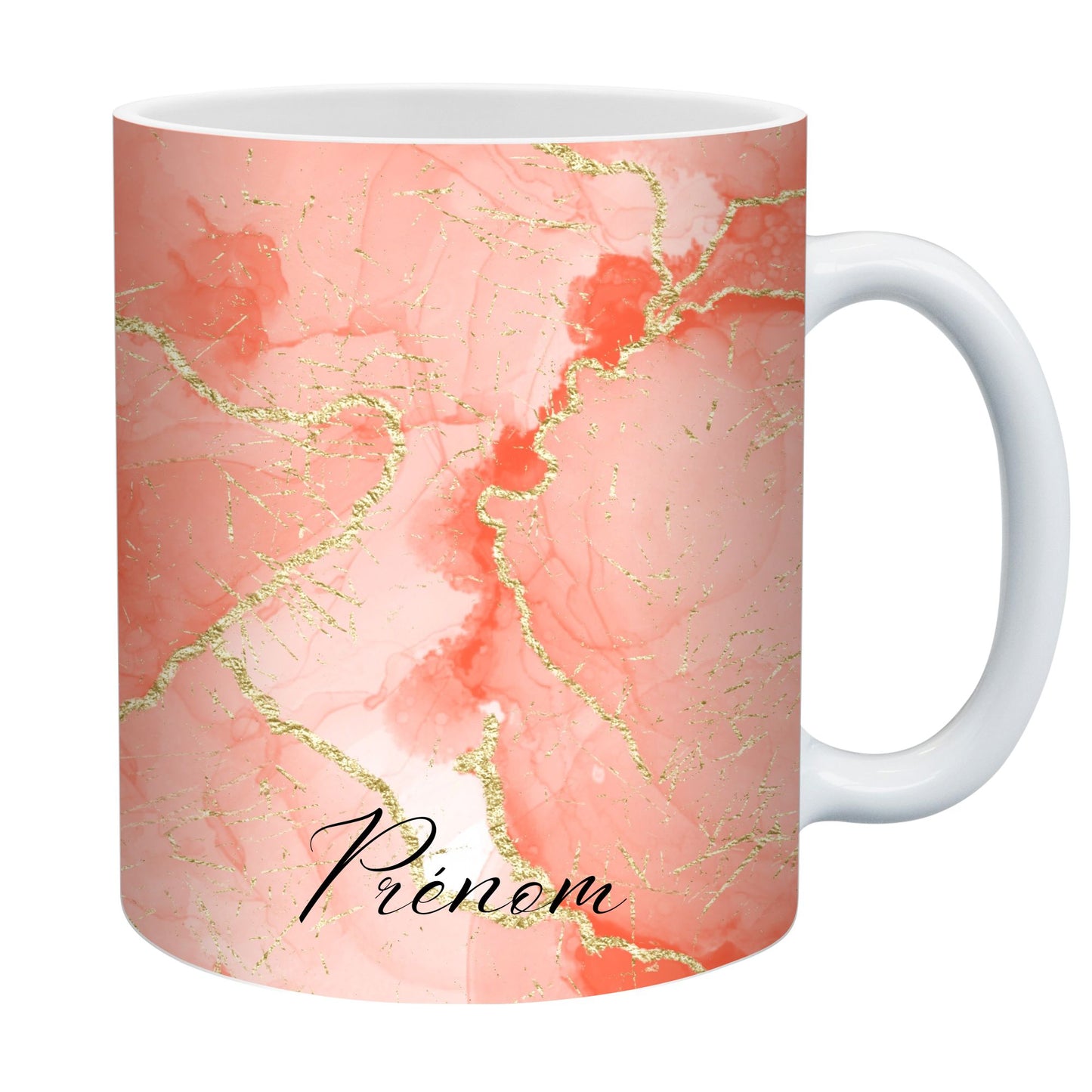 mug marbre personnalise