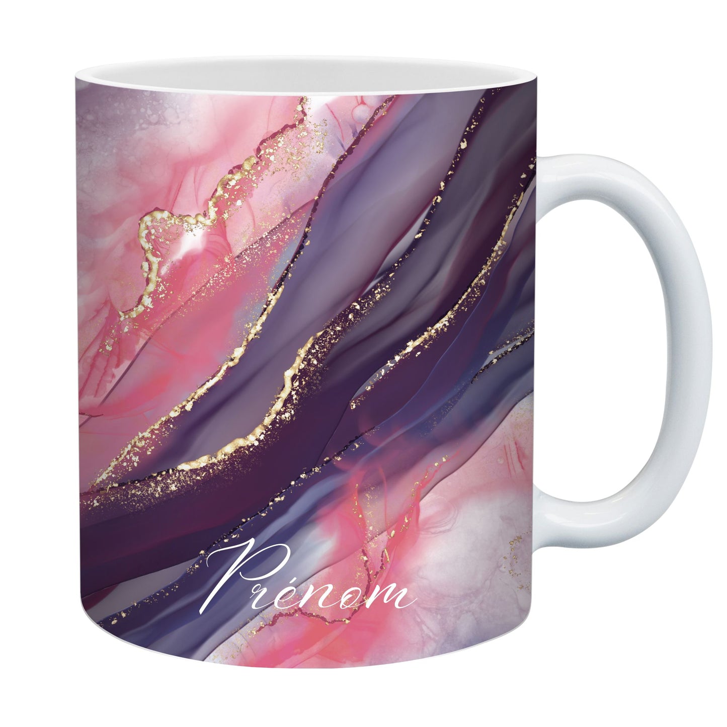 mug marble marbre prenom