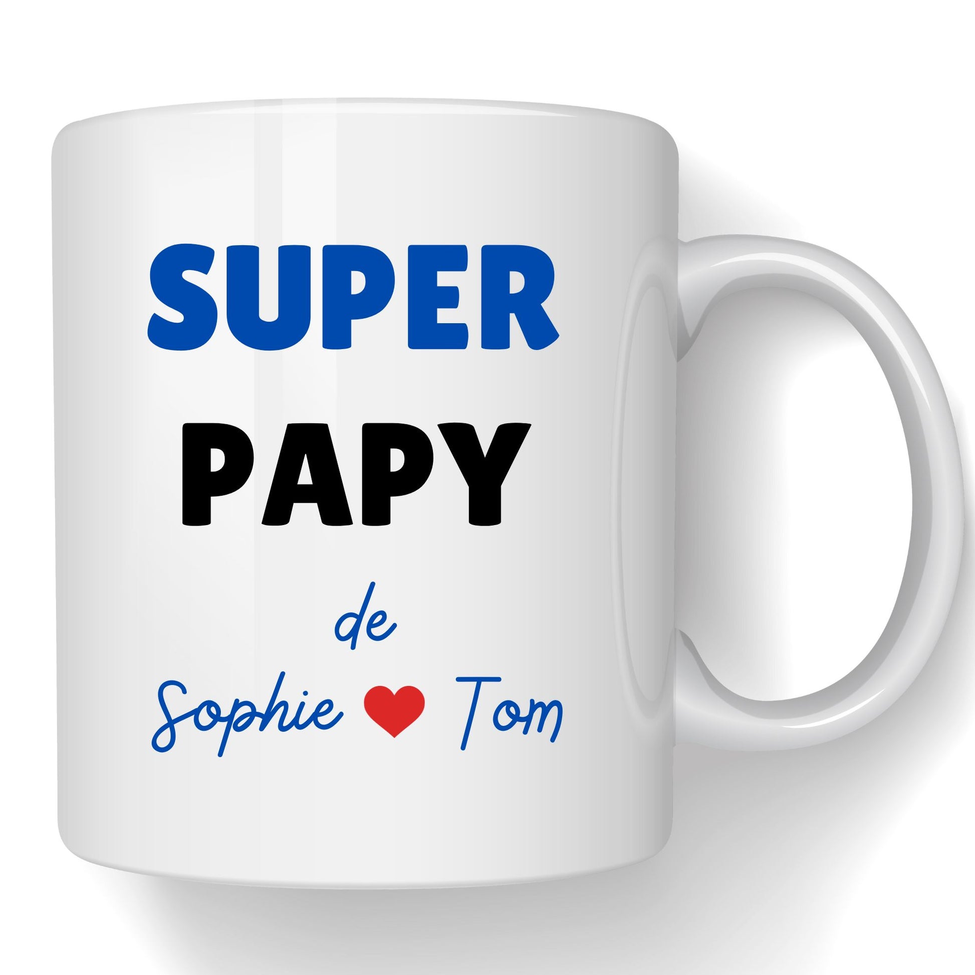 mug super papy cadeau grand pere