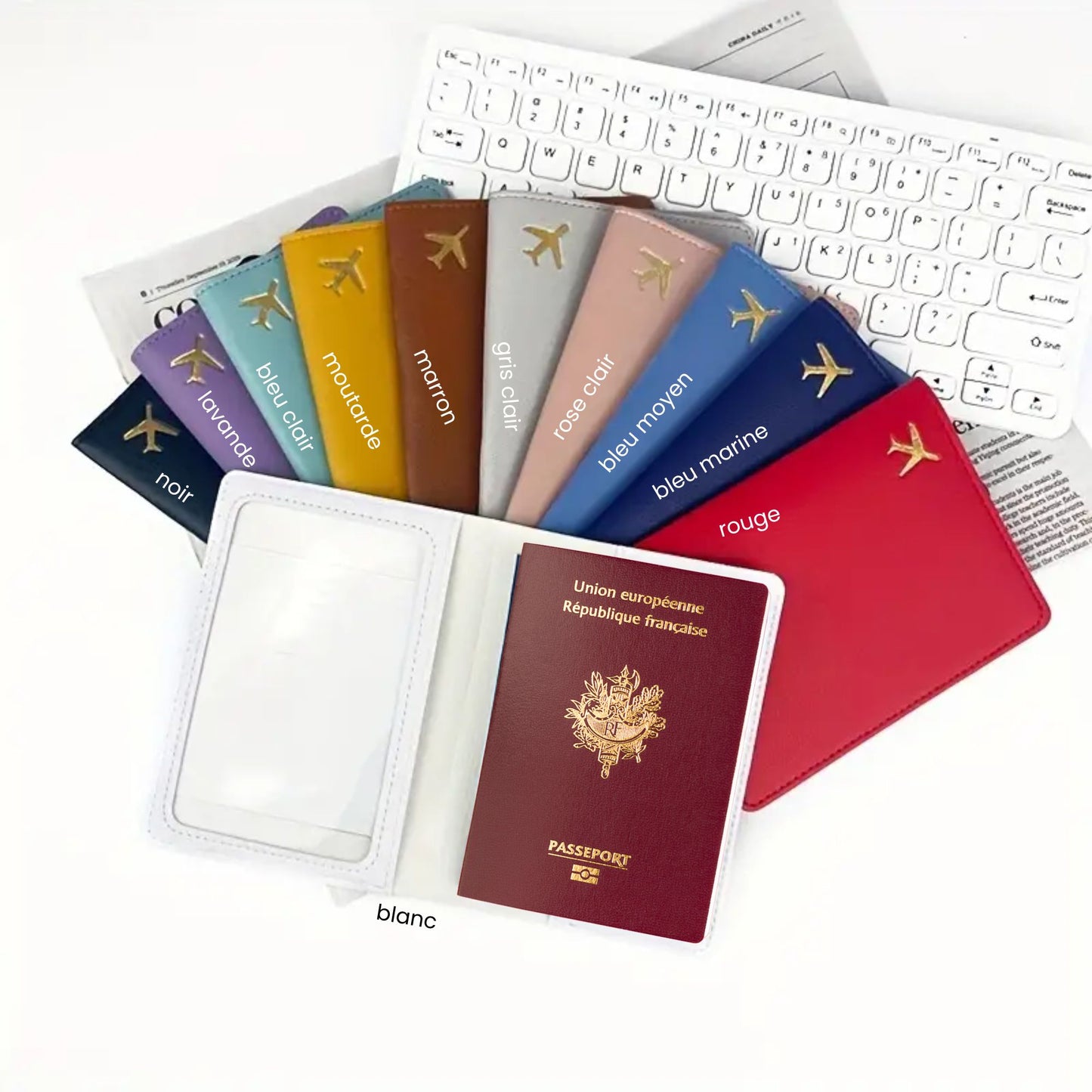 etui passeport personnalise