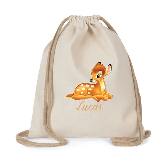 sac maternelle bambi personnalise prenom