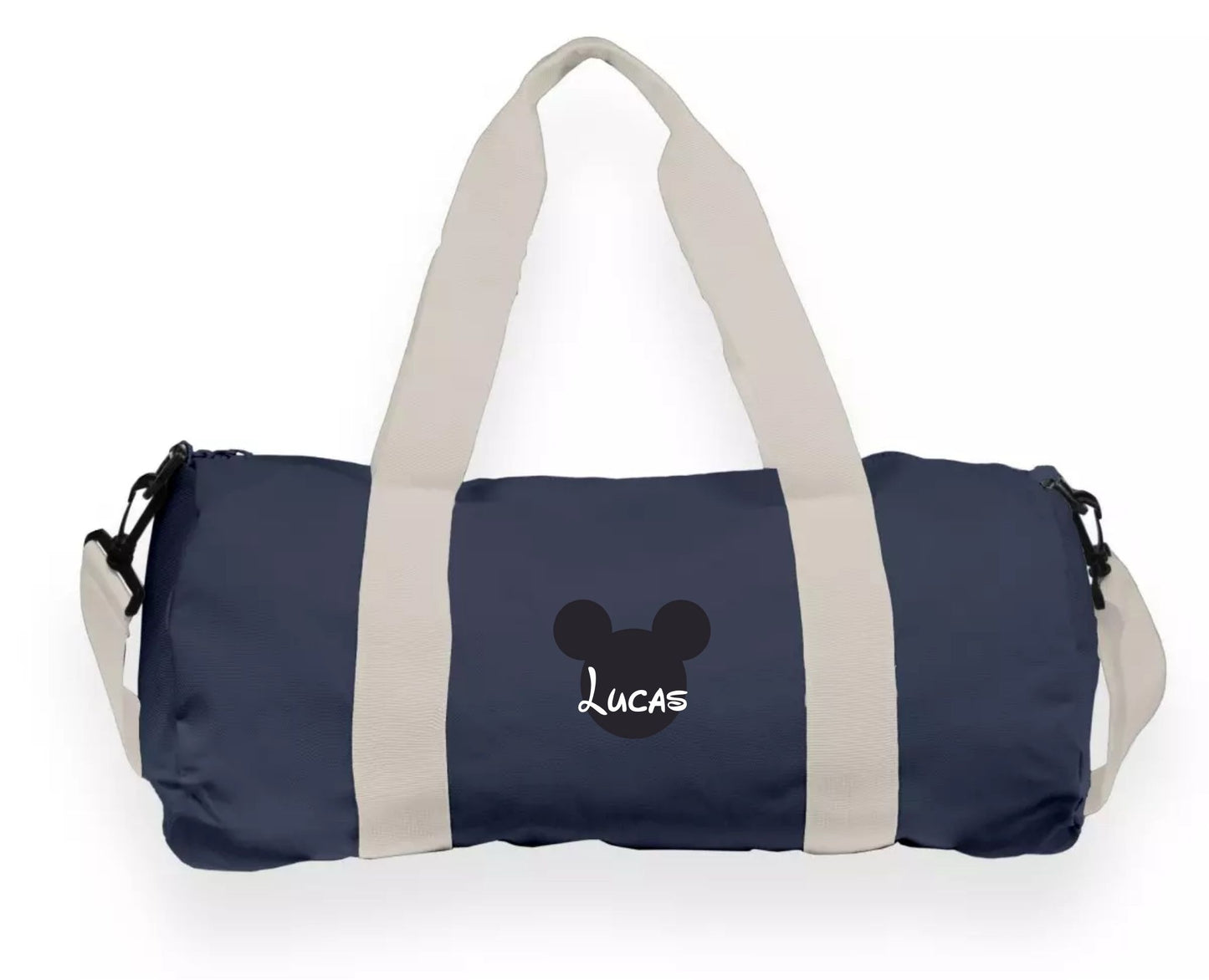sac de voyage enfant mickey prenom personnalisable sport