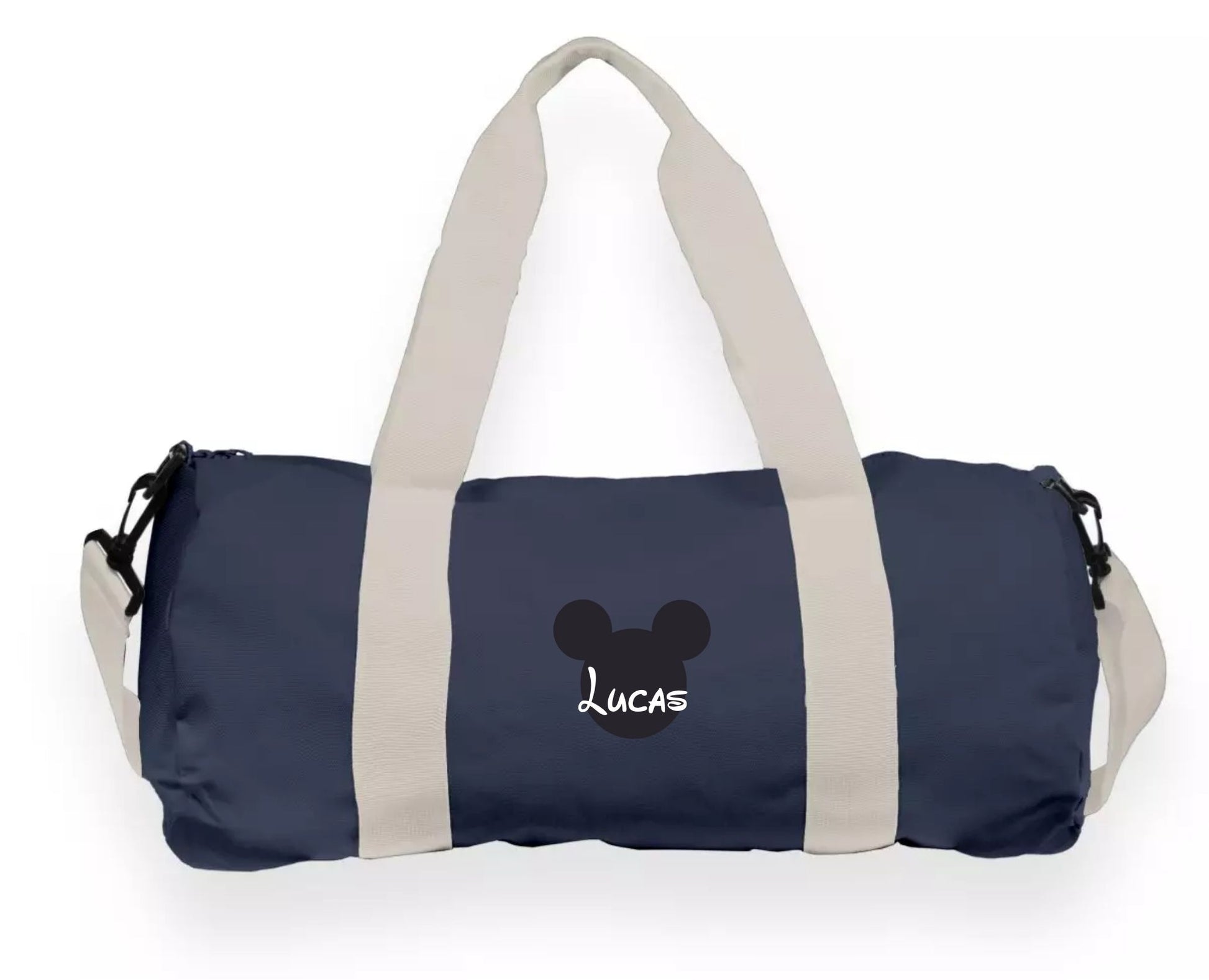 sac de voyage enfant mickey prenom personnalisable sport