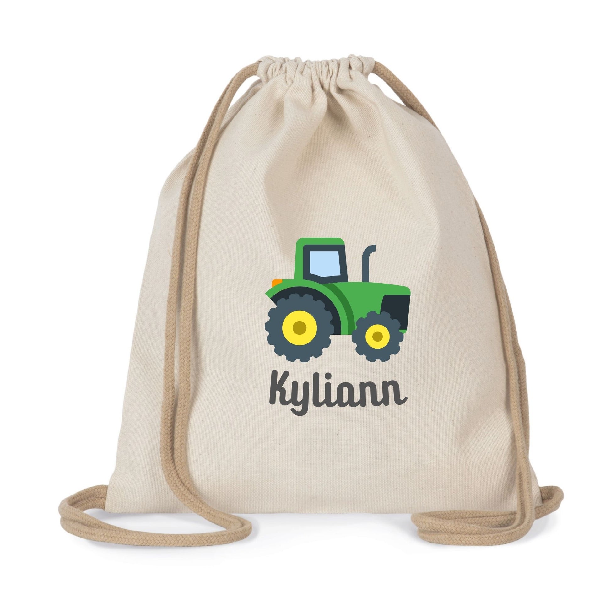 sac maternelle tracteur prenom