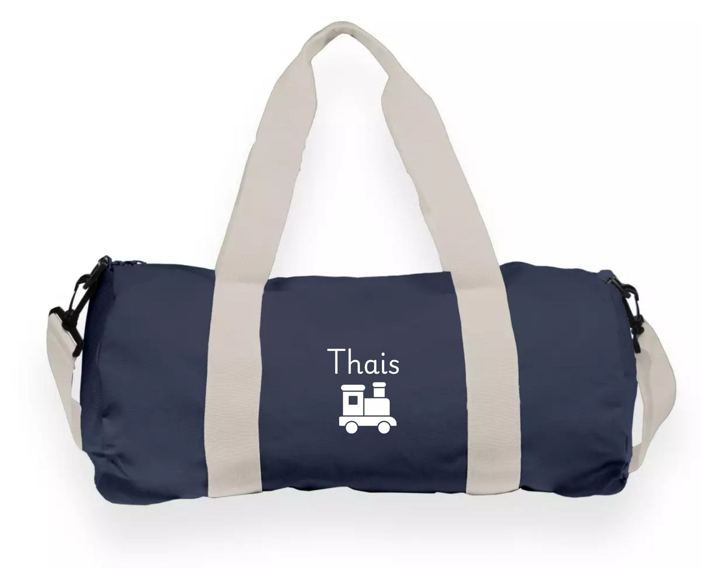 sac de voyage enfant personnalise train prenom