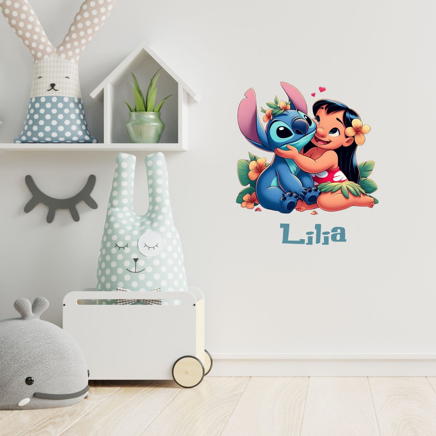 sticker lilo et stitch personnalise
