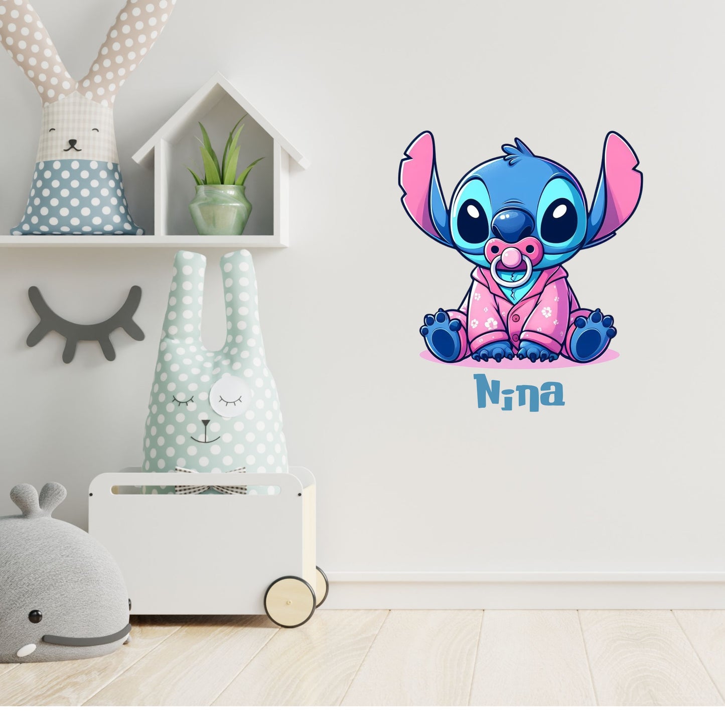 sticker stitch baby personnalise
