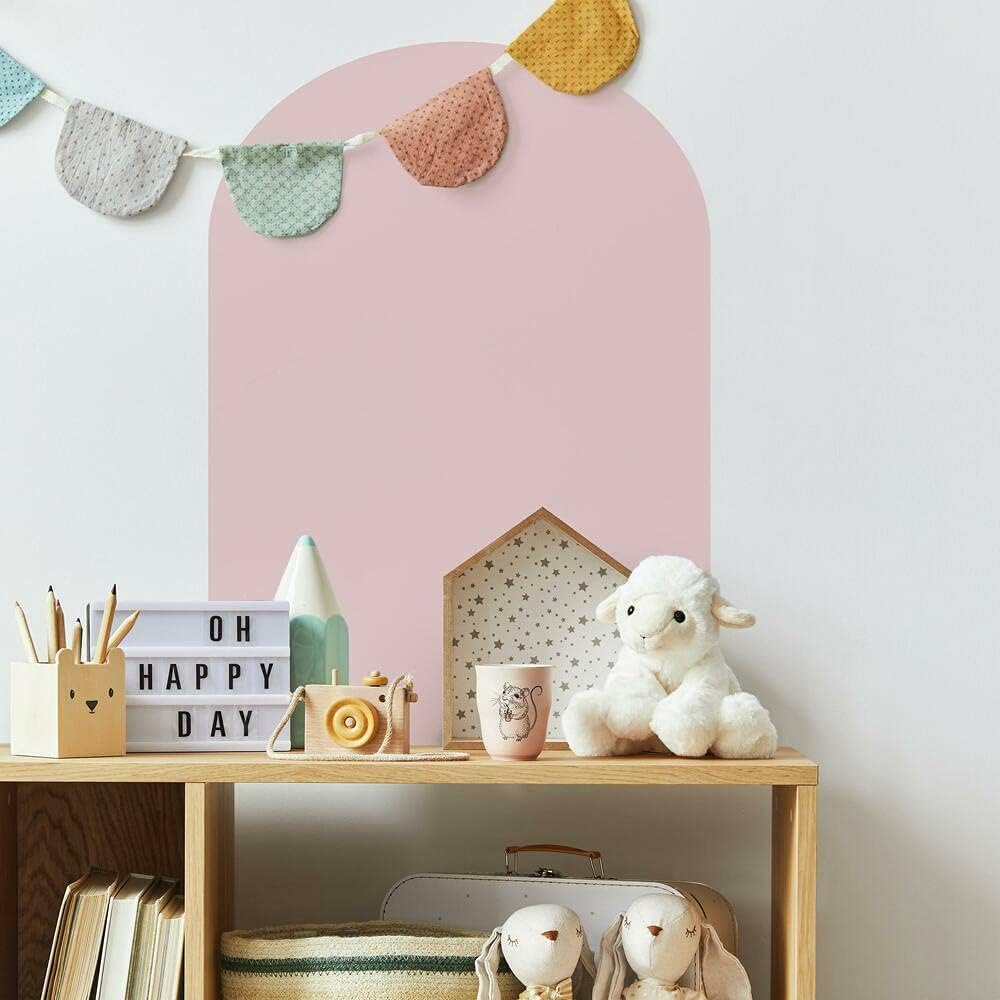 sticker arche rose enfant