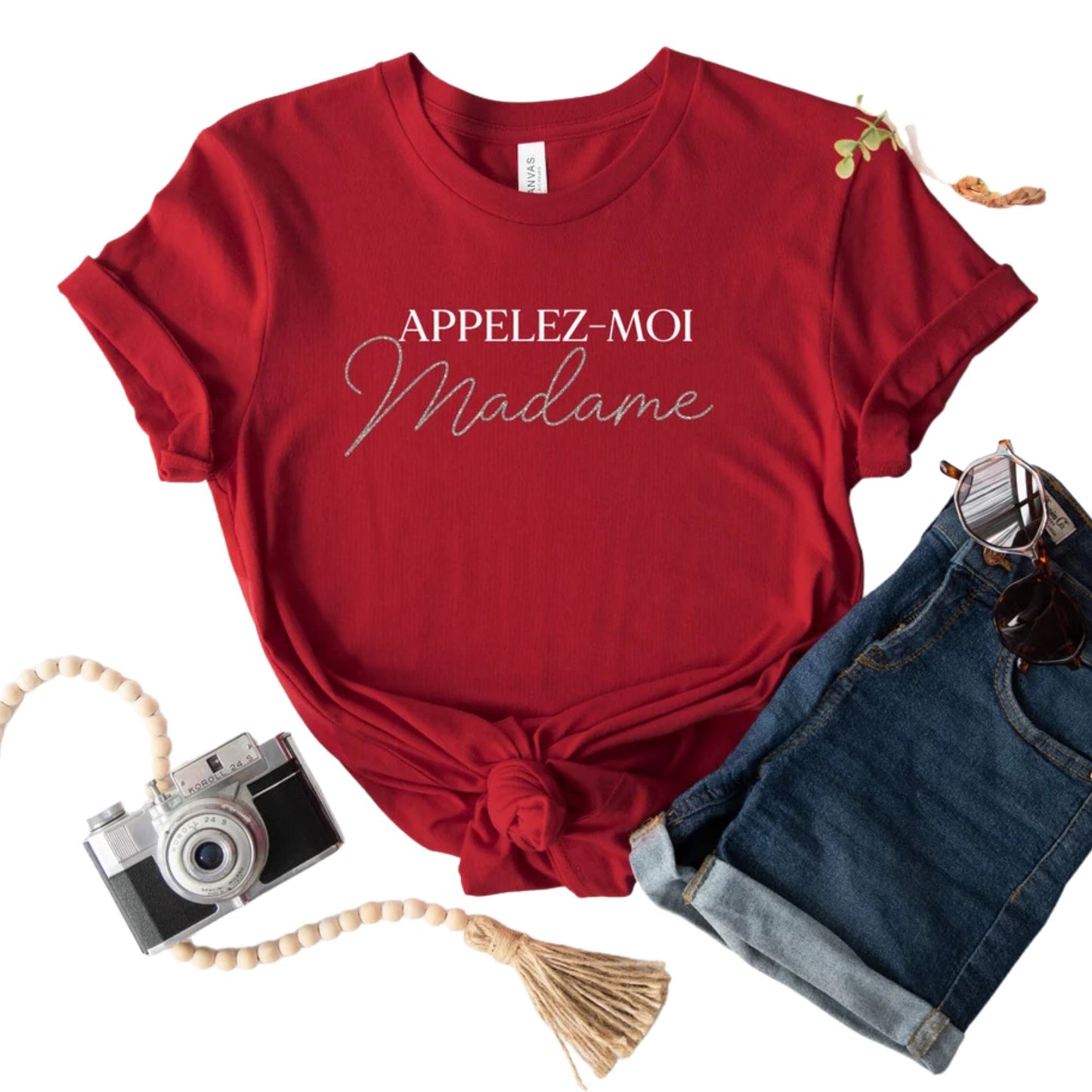 tee shirt appelez moi madame evjf