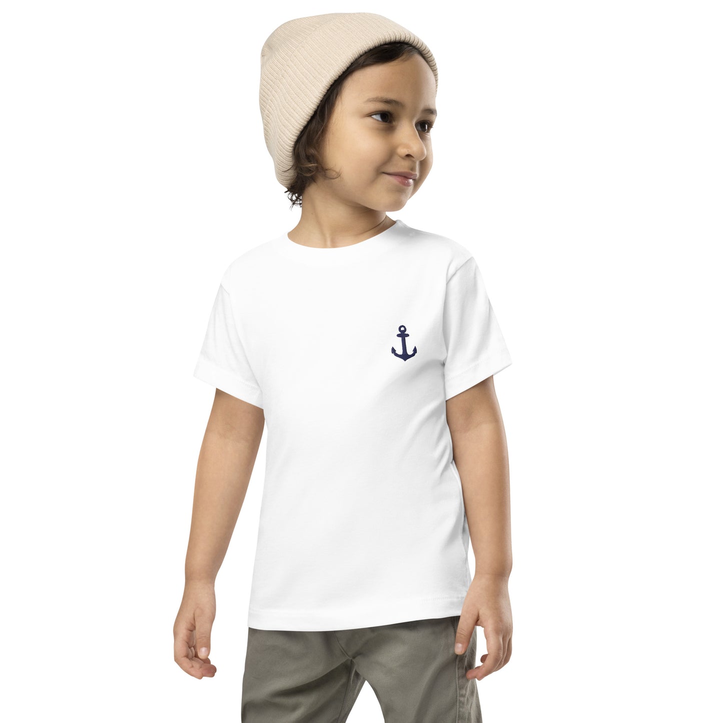 tee shirt enfant ancre marine bateau 