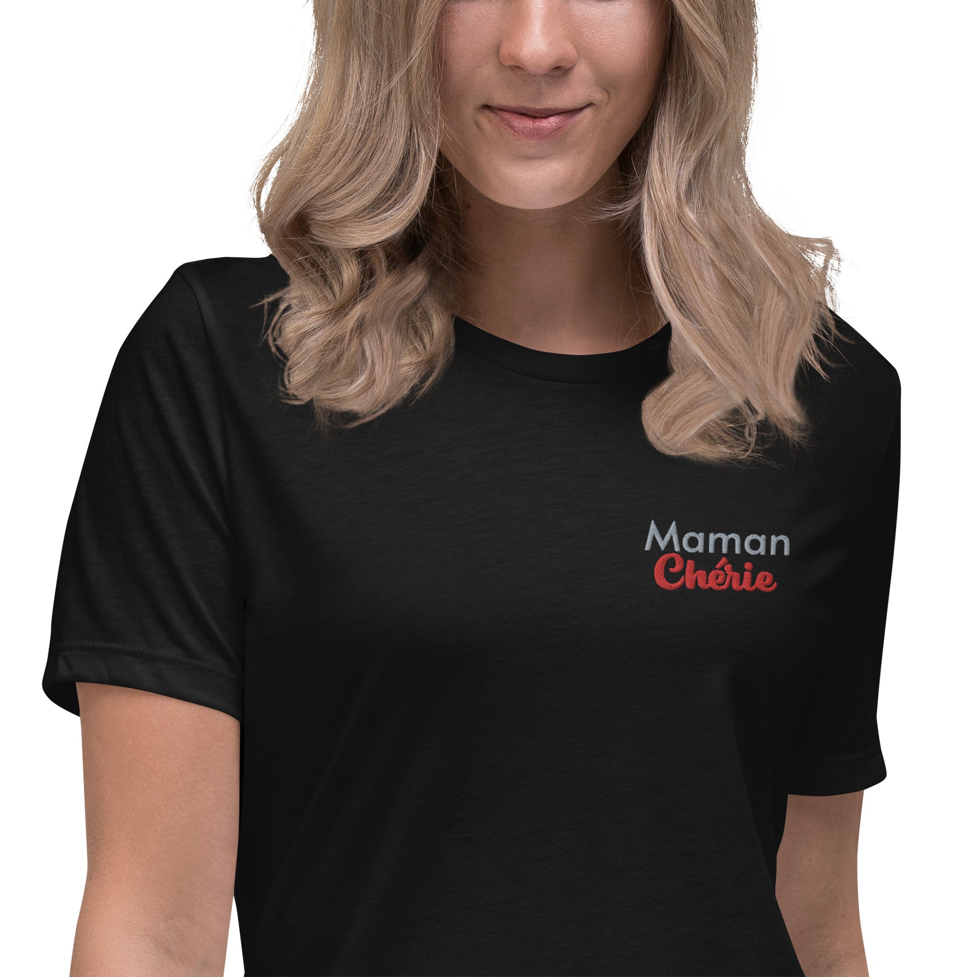 tee shirt brodé cadeau maman